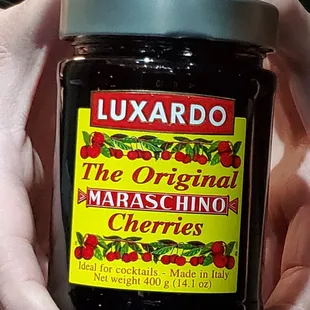The ORIGINAL Maraschino cherry