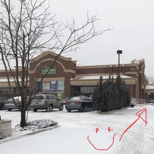 The drive-thru window makes my day when the weather is bad