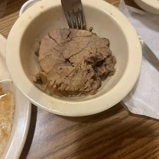 this is supposed to be sliced beef