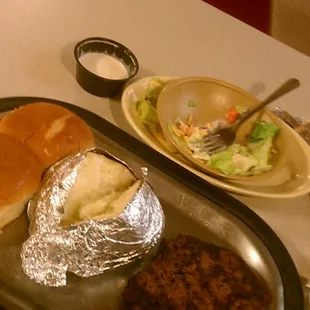 Chopped steak! So delicious