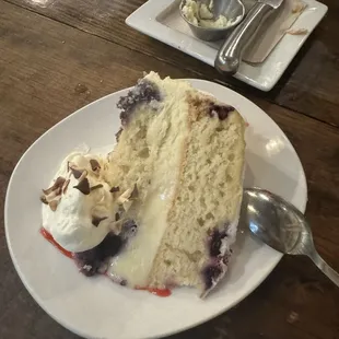 Layer Blueberry Cake
