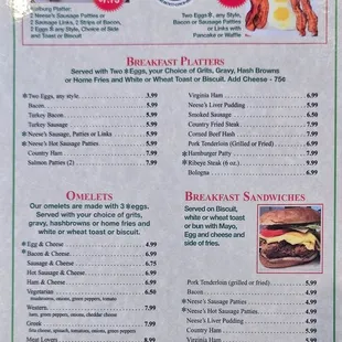 Breakfast Menu