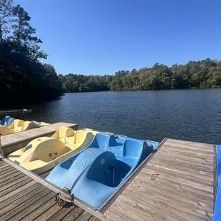 Pedal boats $8/hr