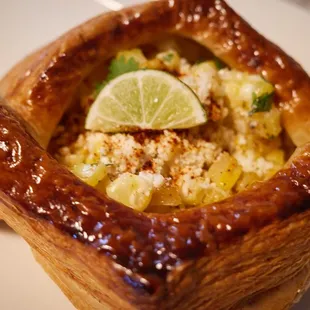 Esquites danish w/ Ewa corn