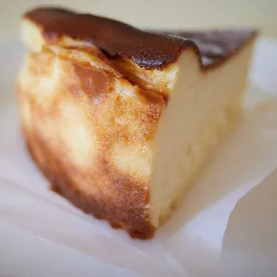 Burnt Basque cheesecake