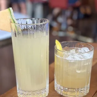 The goddess of war (left) and gold rush (right)