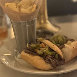 Italian beef Chicago style