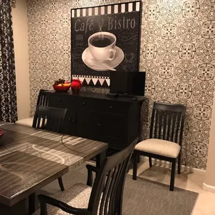 Wallpaper is the finishing touch.