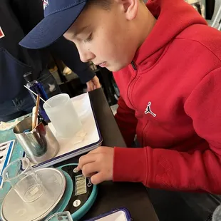 Candle making
