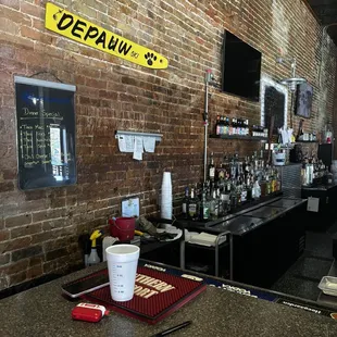 Bar area, must be 21