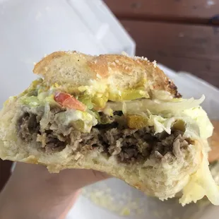 Cheesesteak sub 3!