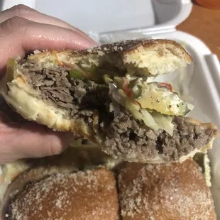 Cheesesteak sub