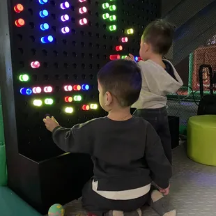 Lots of activity to distract kids they are 1 year old toddlers