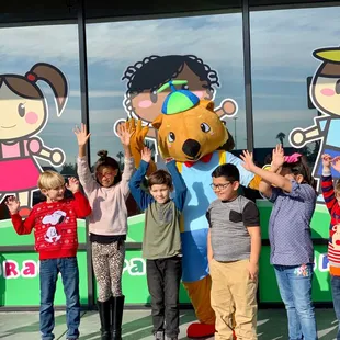 Birthday time with Wally and his friends