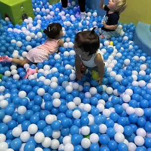 Huge ball pits!