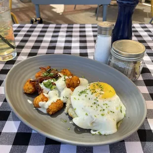 Weekend special - biscuits and gravy. *chefs kiss*