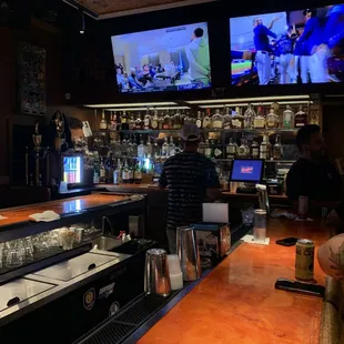 The bar