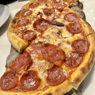 Spicy Salami Pizza
