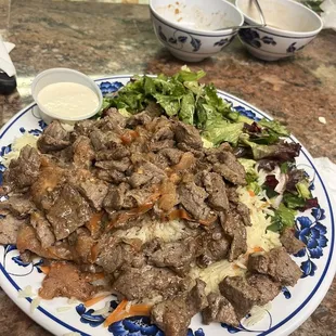 Beef Shwarma Plate