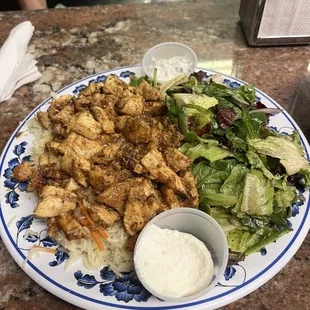 Schwarma Chicken Plate