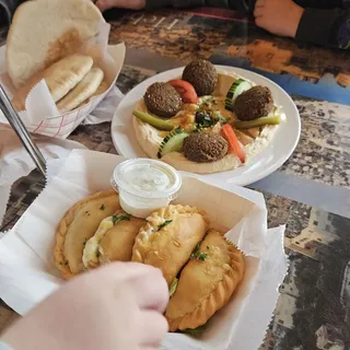 8. Cheese Samosas
