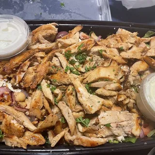2. Chicken Shawirma Salad