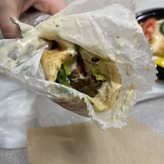 14. Falafel Deluxe Sandwich