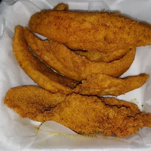 Walleye and catfish