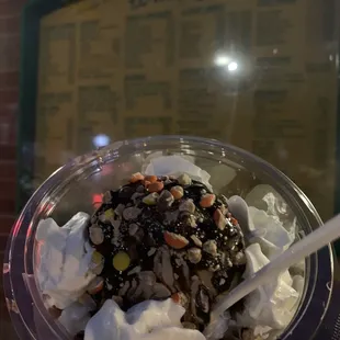 Reese's pieces Wally Whirly