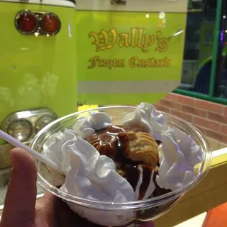 Hot Fudge Cream Puff