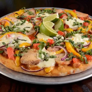 Thai Curry Chicken Pizza