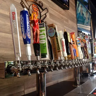 20 Beers on Draft, Great local craft beer selection.