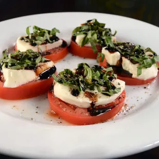 Caprese Salad - $7 Happy Hour special served Mon-Fri 3-6pm