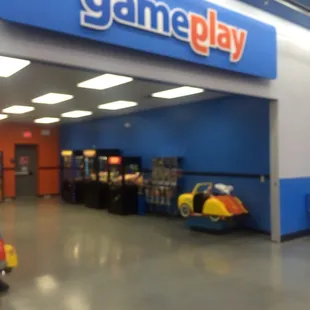 Rides for kids $.50 each.  Claw games