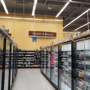 a view of the store's aisles