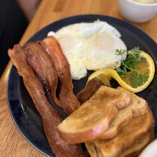 Bacon and eggs