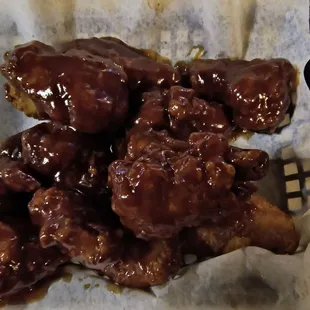 BBQ Wings.