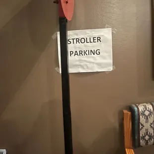 Stroller parking