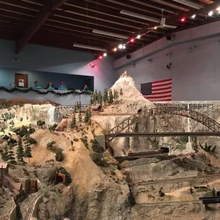 The society members and volunteers sitting on the balcony running the show.