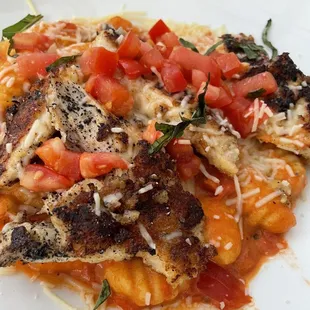 Parmesan Crusted Chicken &amp; Gnocchi