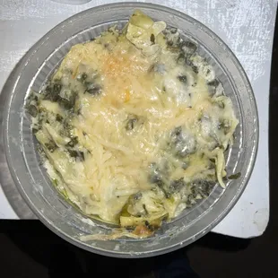 Artichoke and spinach dip