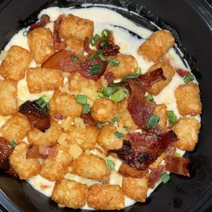 Loaded tater tots