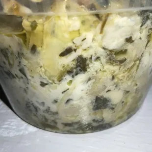 Artichoke and spinach dip