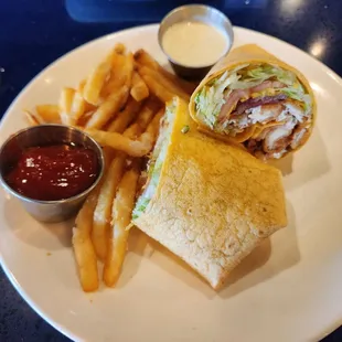 Chicken BLT wrap