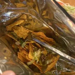 Bad walking taco. Don't reccomend