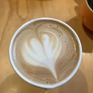 My 16 oz., caramel mocha served with love.