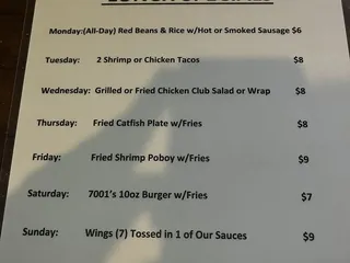 7001 Sports Bar & Grill