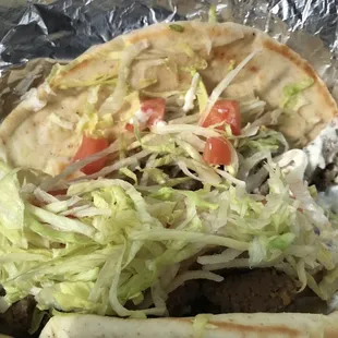 A gyro, seriously as good as any! Better than most!