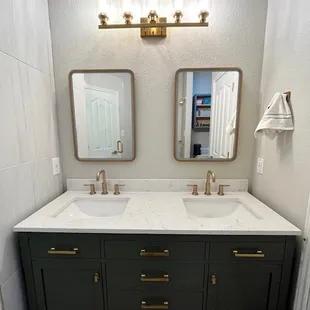 After of this beautiful bathroom