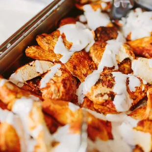 Achiote marinated grilled chicken breast with citrus aioli.